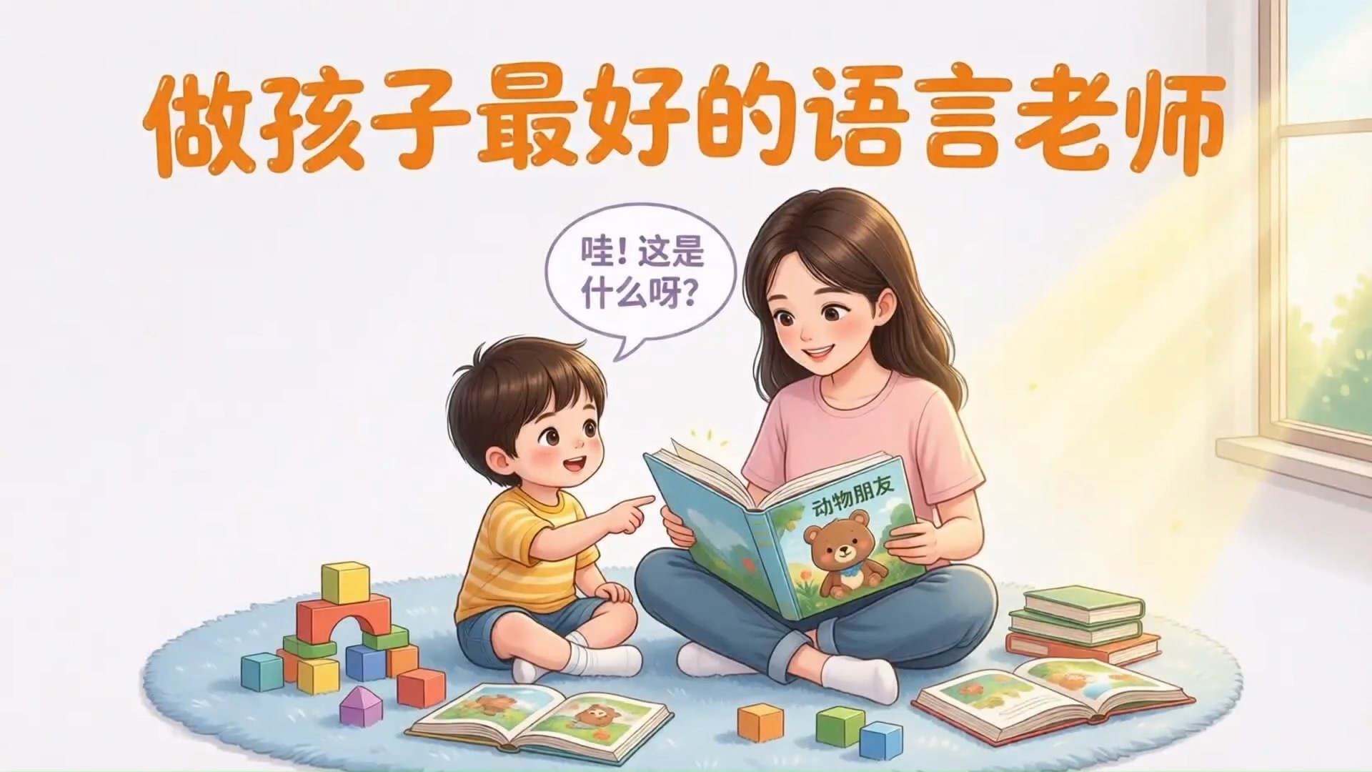 终身课程资源--《走进儿童心理》 杨林佩 第六讲 做孩子最好的语言老师